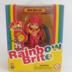 NIB Collectible Rainbow Brite Red‎ Butler 40th Anniversary Mini Figure 3+